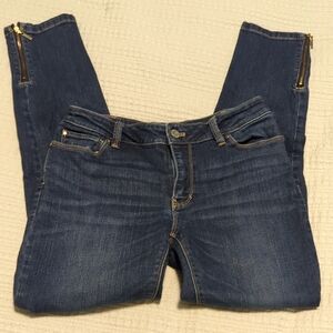 White House Black Market Dark Blue Ankle Jeans